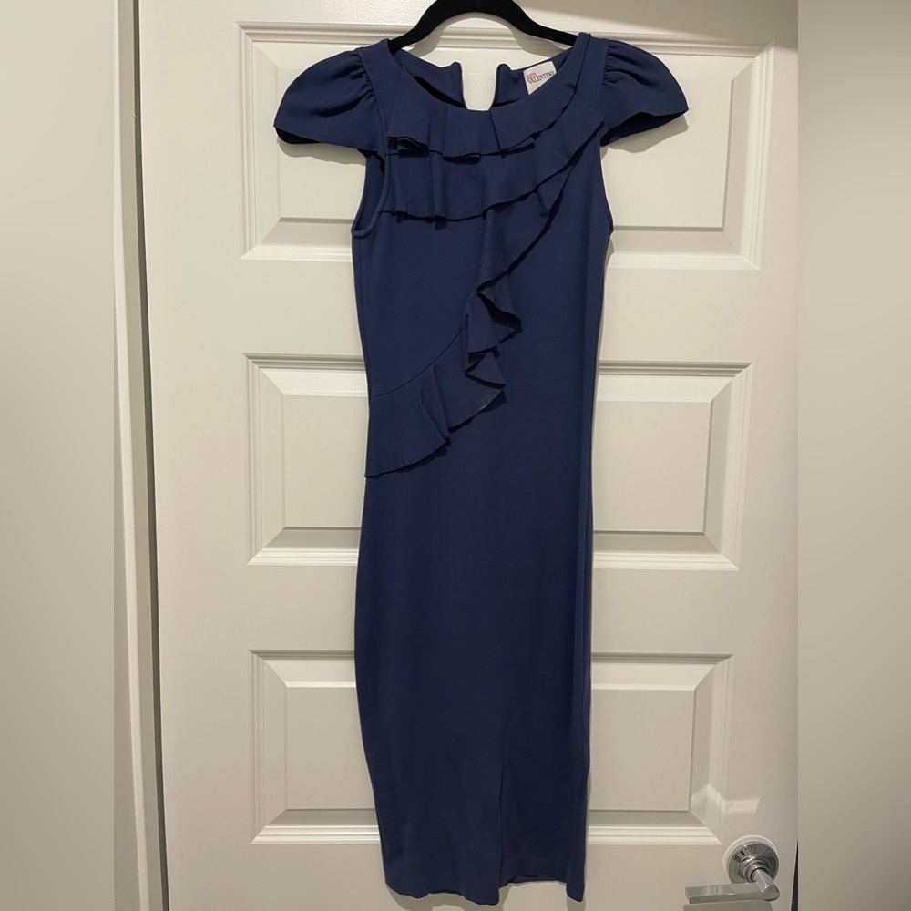 Red Valentino Navy color Midi/Knee length dress